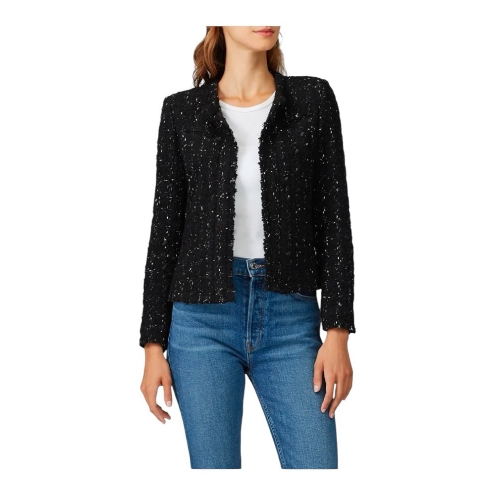 IRO Kea Jacket in Black Tweed Size 36